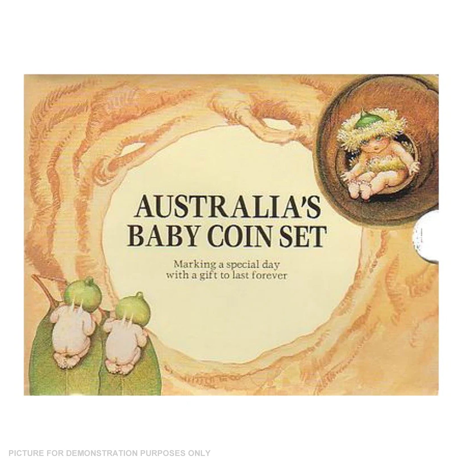 1994 Royal Australian Mint Uncirculated Baby Coin Set - Gumnut Baby